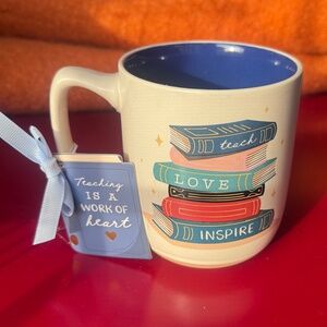 Teacher Appreciation Gift Mug “Teaching IS A Work of Heart".